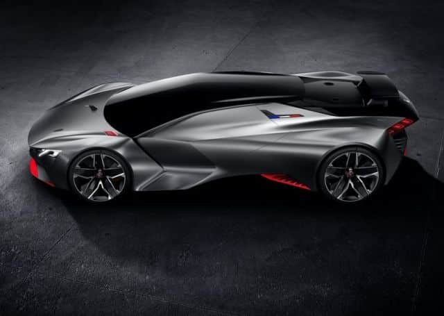 Concept Peugeot Vision Gran Turismo konsept otomobil arşiv görseli