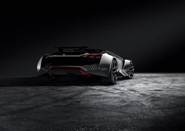 Peugeot Vision GT sanal otomobil tasarımı