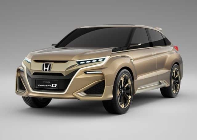 Honda Concept D konsept SUV arşiv görseli