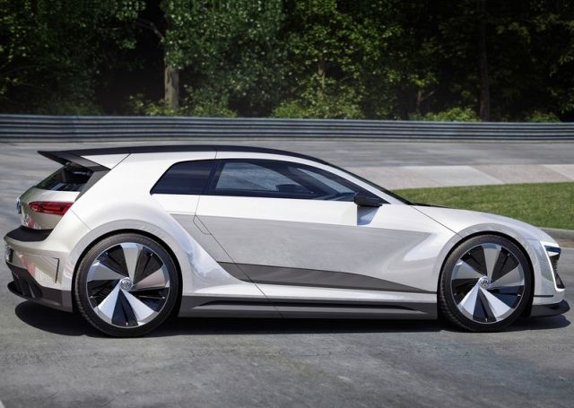 Golf GTE Sport konseptinin karbon gövde tasarımı