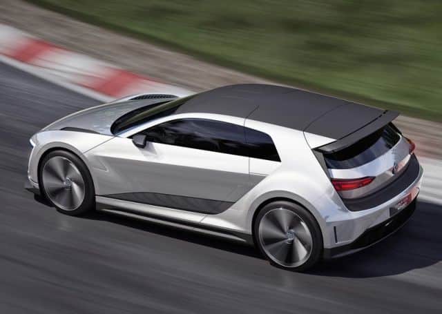 VW Golf Gte Concept konsept otomobil arşiv görseli