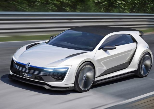 Golf GTE Sport konseptinin arka gövde tasarımı