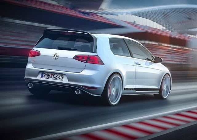 Golf GTI Clubsport konseptinin arka tasarım ayrıntıları