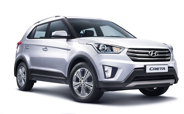 Hyundai Creta ön üç çeyrek görünümü