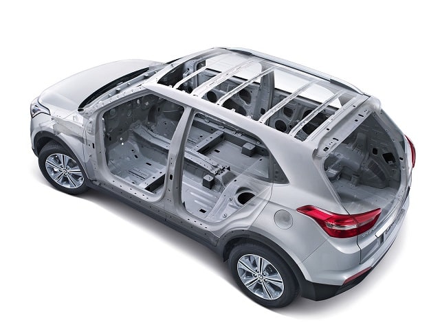 Hyundai Creta arka üç çeyrek görünümü