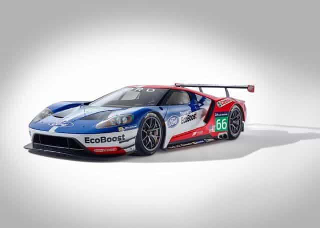 Ford GT Le Mans otomobil arşiv görseli