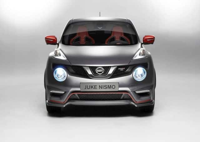 Nissan Juke Nismo RS ön üç çeyrek görünüm