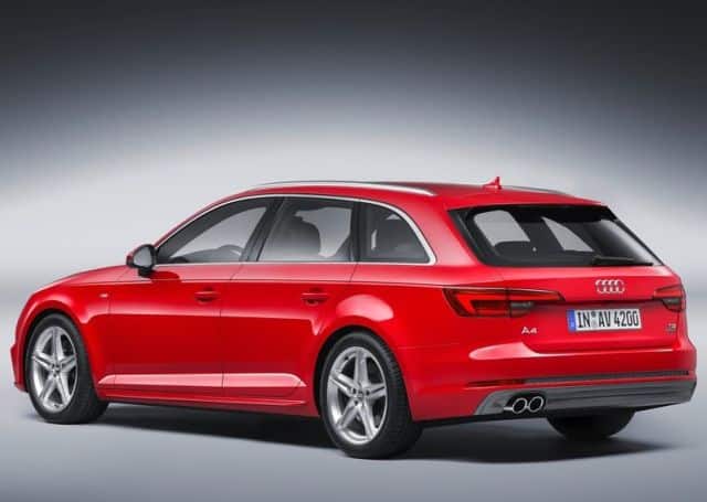 Audi A4 Avant arka üç çeyrek görünüm