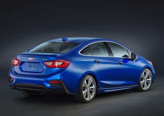 2016 Chevrolet Cruze otomobil arşiv görseli