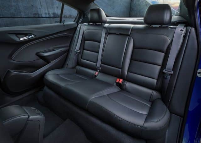 Chevrolet Cruze arka koltukları