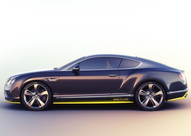 Bentley Continental GT Speed Breitling özel seri kabini