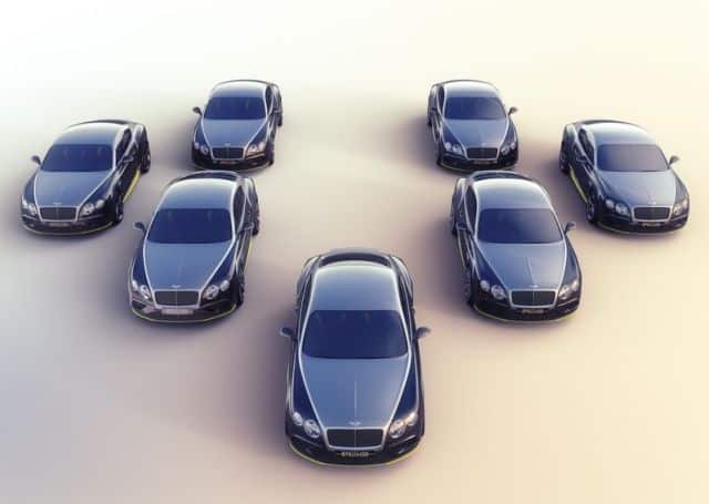 Bentley Continental GT Speed Mulliner iç tasarımı