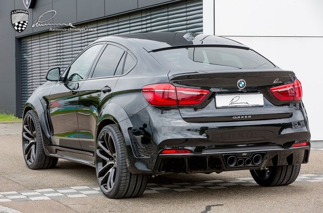 BMW X6 F16 LUMMA CLR X 6 R arka tasarım görseli