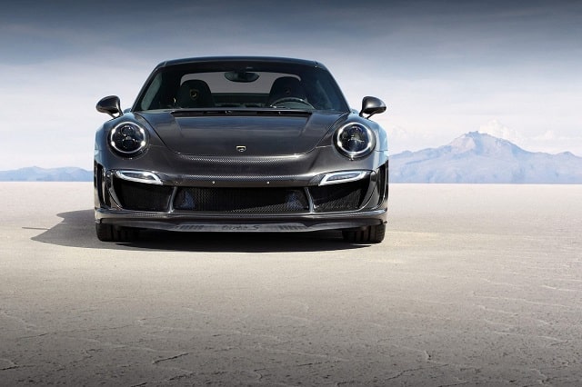 TopCar Porsche 911 Stinger GTR karbon fiber yüzeyler