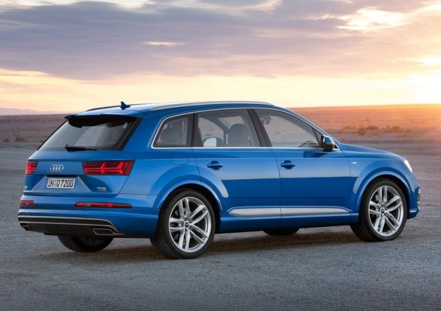 Audi Q7 ikinci nesil gövde görünümü