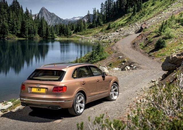 Bentley Bentayga arka tasarımı ve stop lambaları