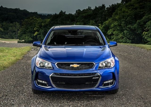 Chevrolet SS önden görünüm ve kaput havalandırmaları