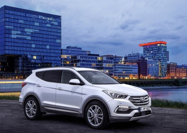 Hyundai Santa Fe makyajlı kasa ön tasarım görünümü