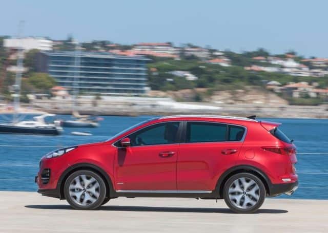 Kia Sportage ön far ve ızgara tasarımı