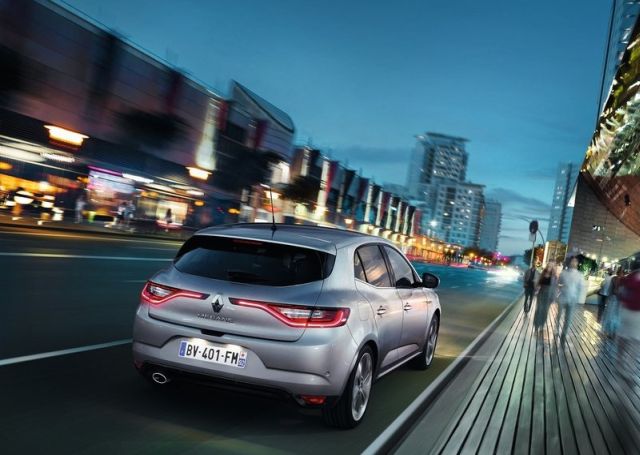 Renault Megane iç mekan teknoloji arşiv görseli