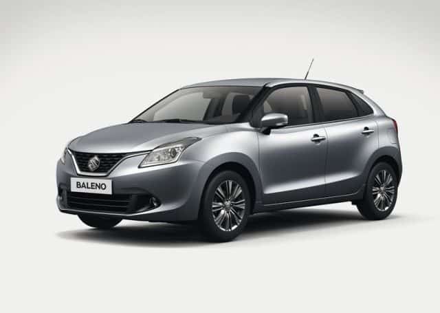Suzuki Baleno ön üç çeyrek görünüm