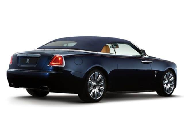 Rolls-Royce Dawn açık otomobil tasarımı