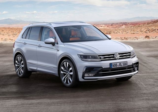 Volkswagen Tiguan ikinci nesil önden görünüm
