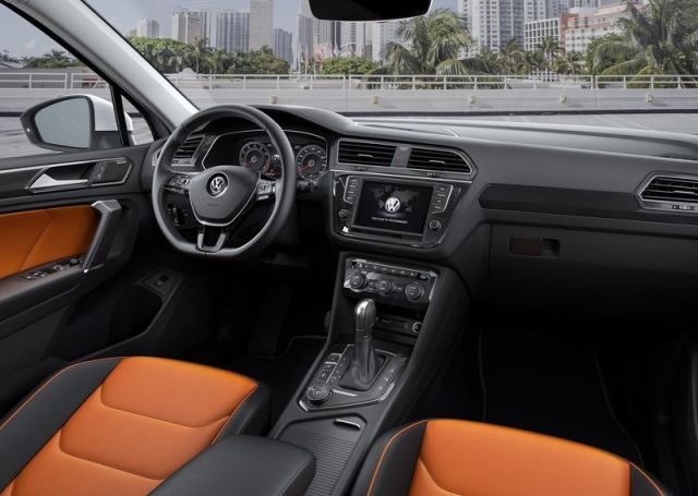 Volkswagen Tiguan iç mekân detayları