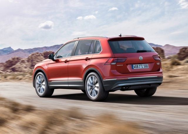Volkswagen Tiguan arka bölüm görünümü