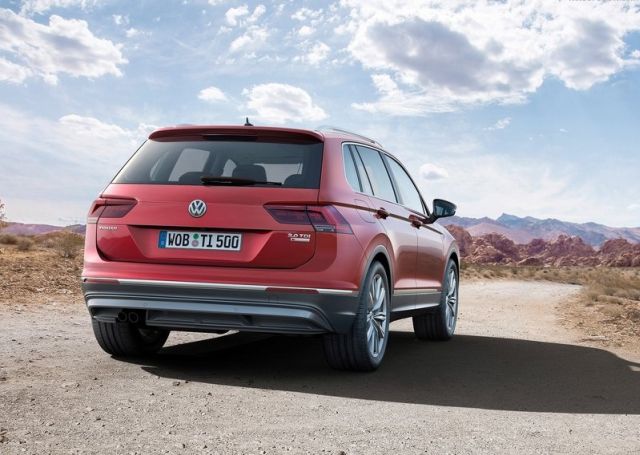Volkswagen Tiguan arka tasarım detayı