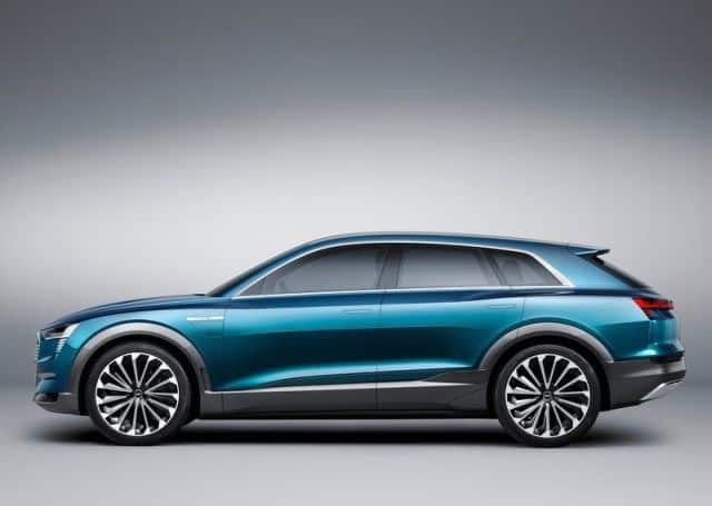 Concept Audi E Tron Quattro konsept otomobil arşiv görseli