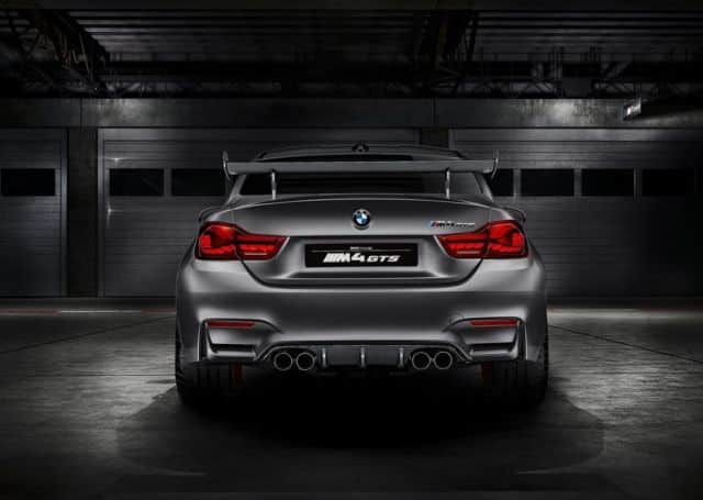 BMW M4 GTS konsepti OLED arka aydınlatma tasarımı