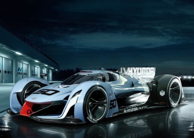 Hyundai Vision Gran Turismo konsept otomobil görünümü