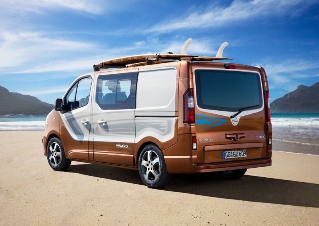 Vivaro Surf Concept ön tasarım detayları