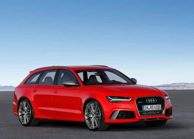 Audi RS 6 Avant performance arka üç çeyrek görünüm