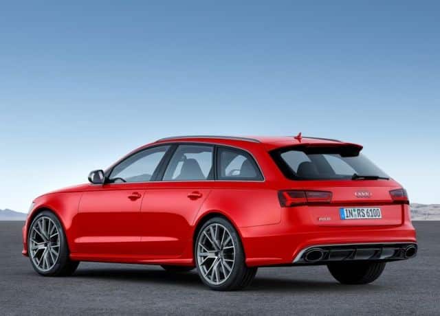 Audi RS 6 Avant performance jant ve yan gövde görünümü