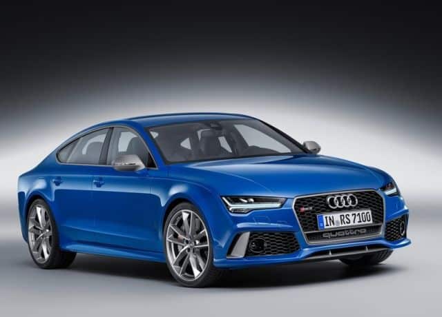Audi RS 7 Sportback performance ön bölüm ve gövde görünümü