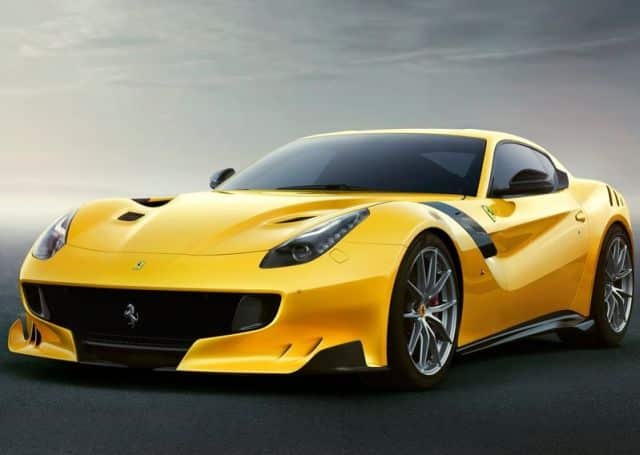 F12tdf aerodinamik gövde yüzeyleri