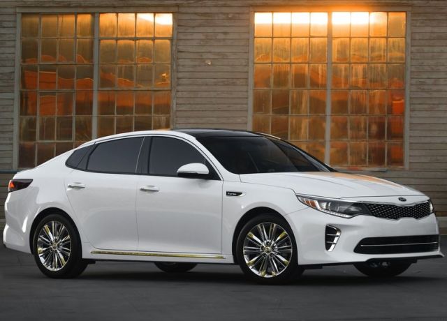 Kia Optima sedan profil tasarımı