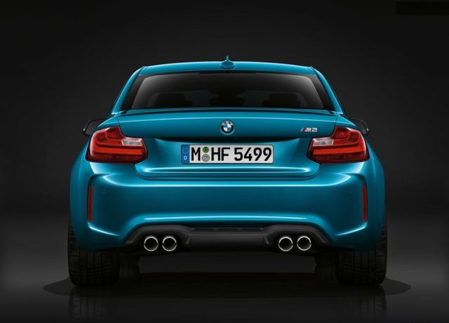 BMW M2 Coupe arka bölüm tasarımı