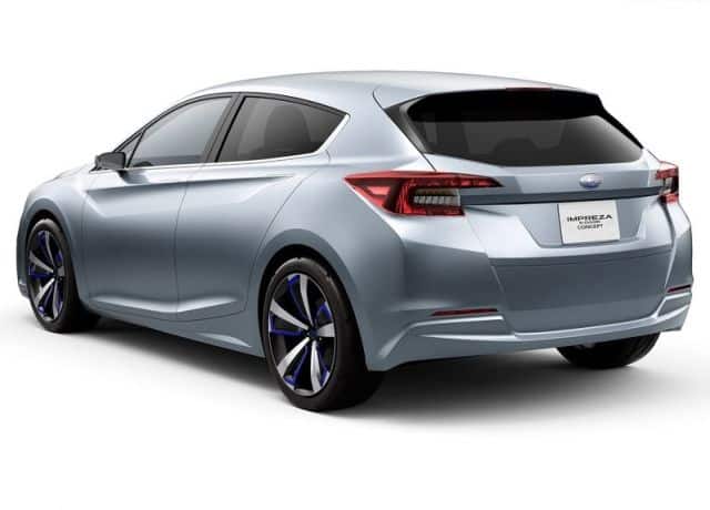 Concept Subaru Impreza 5 Door otomobil arşiv görseli