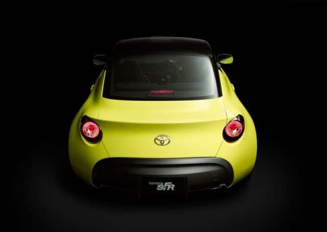 Toyota S-FR arka tasarım görünümü