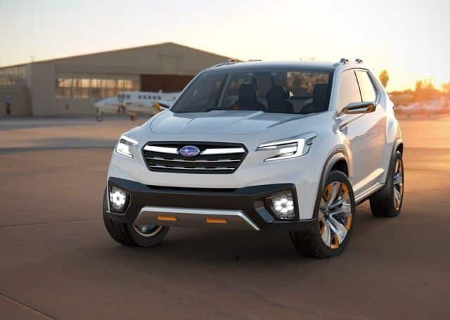 Subaru VIZIV Future Concept ön üç çeyrek görünümü