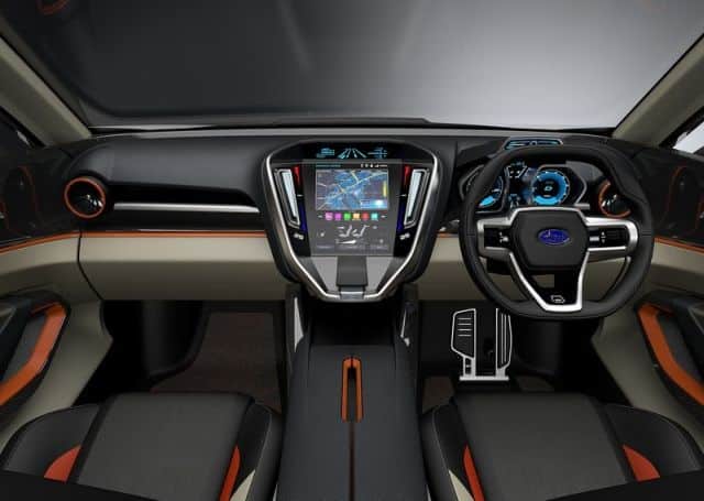 Subaru VIZIV Future konsepti iç mekânı ve dijital kokpiti