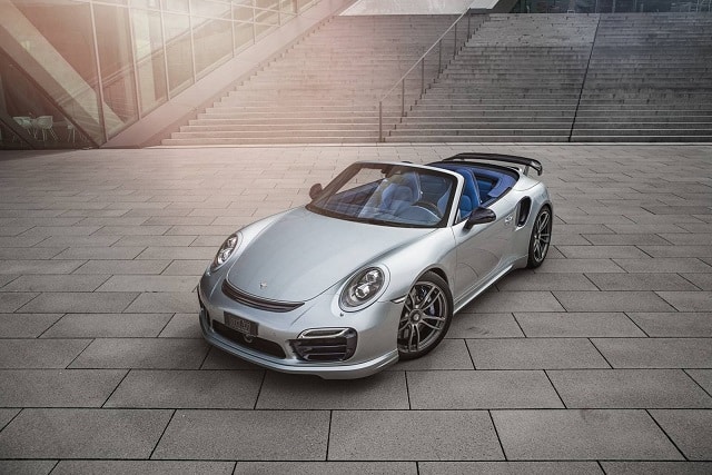 Techart Porsche 911 Turbo S ön ve yan görünümü