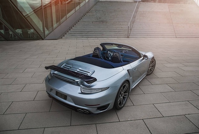 TECHART 911 Turbo S gövde ve jant görünümü