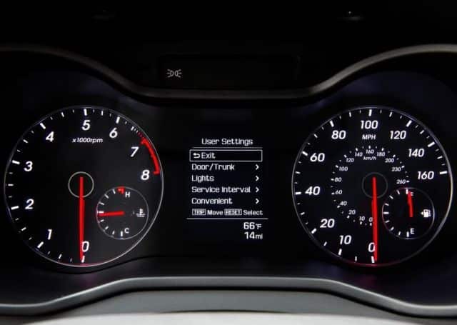 Hyundai Veloster gösterge paneli