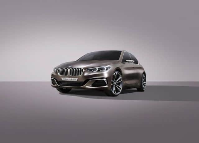 BMW Concept Compact Sedan dış tasarım görseli 1