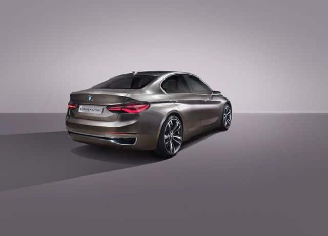 BMW kompakt sedan konsepti dış görünüm görseli 2