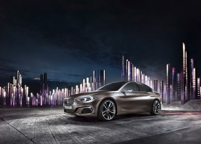 BMW kompakt sedan konsepti kabin görseli 4